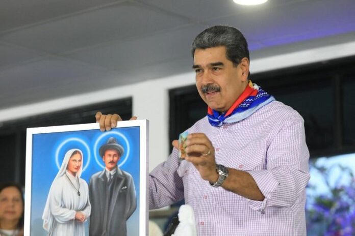 desmienten-a-maduro:-el-papa-leon-xiv-no-le-envio-obsequios-tras-la-canonizacion