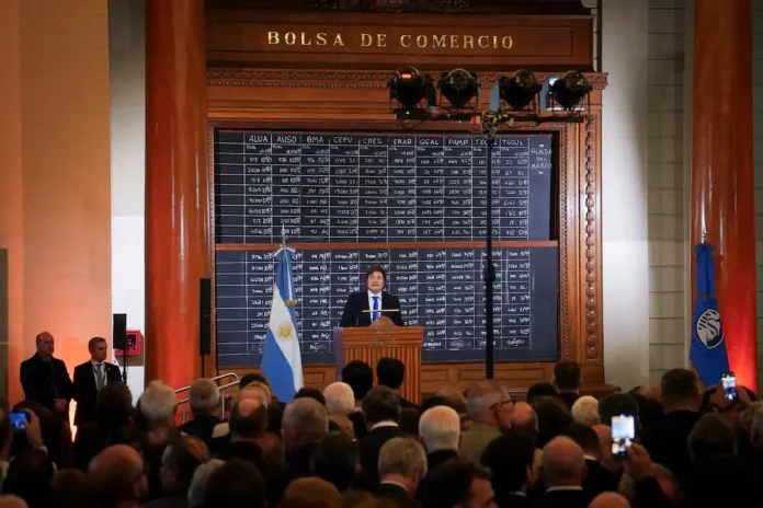 las-acciones-de-buenos-aires-suben-casi-un-22%-a-medida-que-milei-gana-asientos-y-apalancamiento