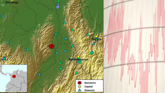fuerte-temblor-en-colombia-durante-la-noche-del-miercoles-19-de-noviembre:-servicio-geologico-colombiano-informo-la-magnitud-y-el-epicentro