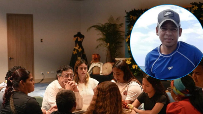 la-polemica-que-desato-el-encuentro-del-presidente-petro-en-santa-marta-con-la-familia-del-pescador-samario-atacado-por-estados-unidos