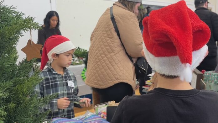 dartmouth-holiday-market-gives-children-the-chance-to-sell-their-crafts.