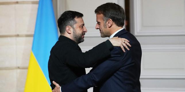 guerra-en-ucrania:-ce-qu’il-faut-retenir-de-la-conferencia-de-prensa-comuna-de-emmanuel-macron-y-volodymyr-zelensky