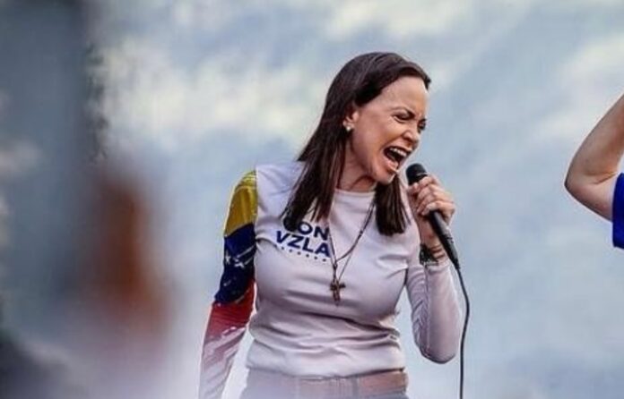 protestaron-en-barcelona-en-apoyo-a-la-noble-venezolana-maria-corina-machado