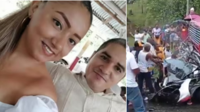 el-ultimo-video-que-grabo-pareja-que-murio-atrapada-en-su-carro-tras-ser-embestida-por-una-tractomula-en-la-via-a-buenaventura:-‘adios’