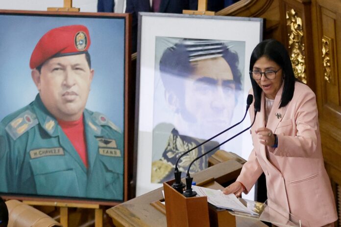¿delcy-rodriguez,-la-presidenta-encargada,-sera-la-persona-que-llevara-adelante-la-transicion?