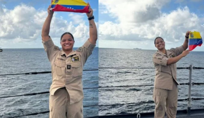 la-oficial-venezolana-perteneciente-a-la-marina-estadounidense-que-envio-mensaje-a-maduro-tras-su-captura.