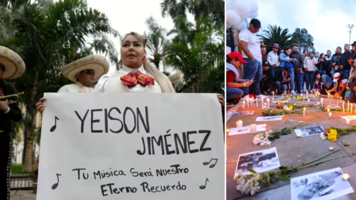 en-fotos:-bogota,-cali-y-otras-ciudades-rinden-homenaje-a-yeison-jimenez-tras-su-muerte-en-un-accidente-aereo-en-paipa,-boyaca