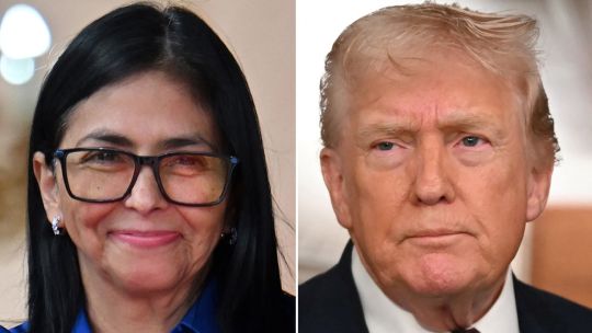 trump-elogia-al-“excelente”-nuevo-lider-de-venezuela,-rodriguez,-tras-llamada