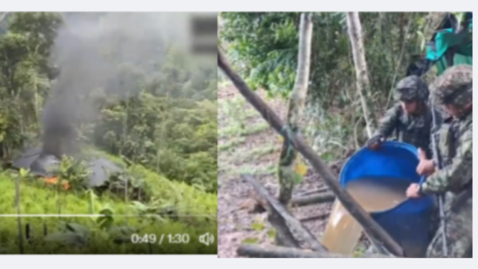 destruyen-cinco-laboratorios-para-procesamiento-de-cocaina-que-le-pertenecian-al-‘clan-del-golfo’-en-antioquia:-operativo,-en-el-municipio-de-san-luis