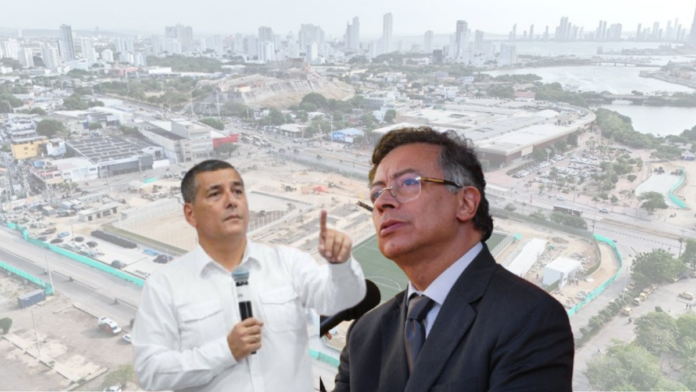 cartagena,-en-el-centro-del-debate:-gustavo-petro-y-dumek-turbay-cruzan-trinos-por-proyecto-de-parqueadero-subterraneo