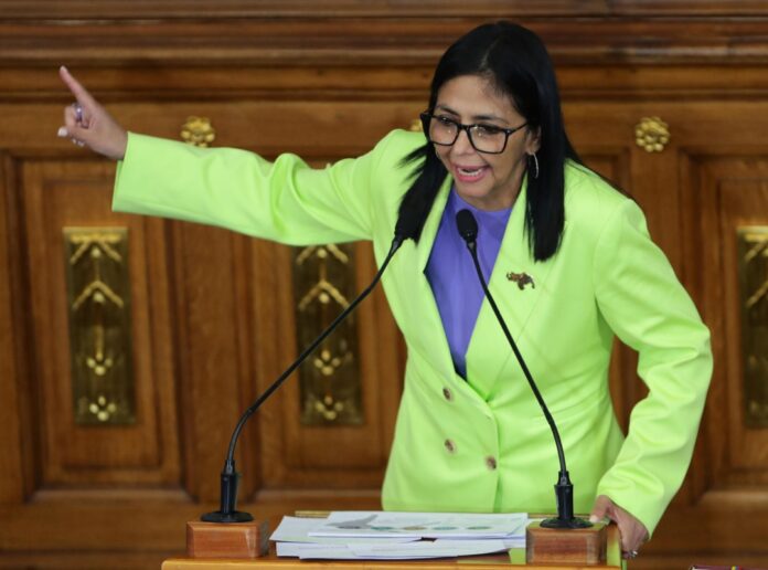 delcy-rodriguez:-“basta-de-las-ordenes-de-washington-sobre-politicos-en-venezuela”