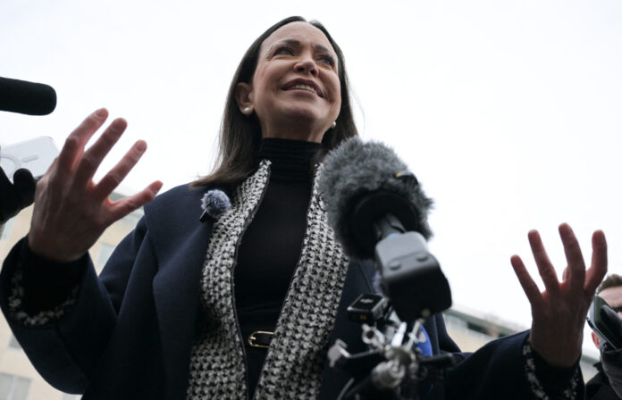 maria-corina-machado-tras-reunirse-con-marco-rubio:-“estamos-trabajando-para-facilitar-una-transicion-real”