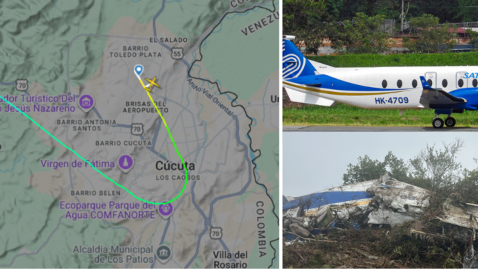 lo-que-hallaron-en-zona-del-accidente-de-avion-de-satena-en-norte-de-santander-en-el-que-murieron-15-personas:-caja-negra-y-avances-en-investigacion