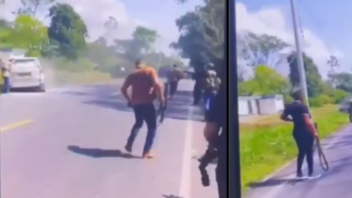 se-conoce-nuevo-video-del-momento-exacto-del-brutal-ataque-contra-escoltas-del-senador-jairo-castellanos-en-arauca:-se-ve-rostro-de-los-delincuentes