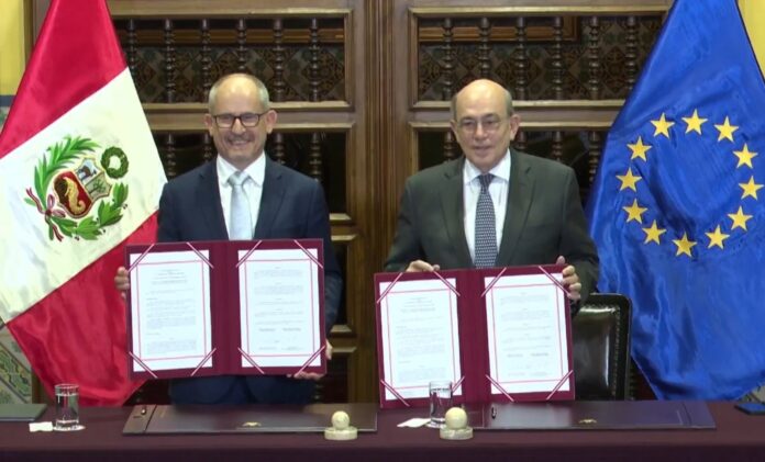 elecciones-2026:-gobierno-peruano-y-la-union-europea-firman-acuerdo-sobre-mision-de-observacion-electoral