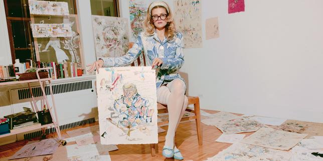 la-ilustradora-de-prensa-isabelle-brourman-y-sus-golpes-de-crayones-en-los-estados-unidos-de-donald-trump
