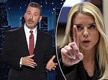 jimmy-kimmel-savages-‘crazed-dance-mom’-pam-bondi-as-maga-turns-on-ag-over-wild-epstein-hearing