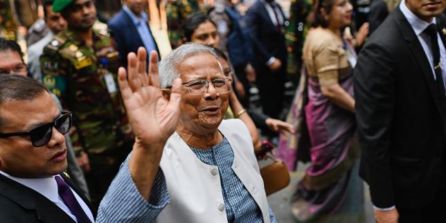 bangladesh:-muhammad-yunus-anuncia-la-demision-del-gobierno-provisional-cuatro-dias-despues-de-las-elecciones-legislativas