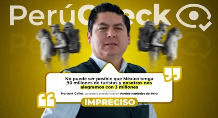 perucheck:-es-imprecisa-la-afirmacion-del-candidato-herbert-caller-sobre-el-turismo-en-mexico-y-el-peru