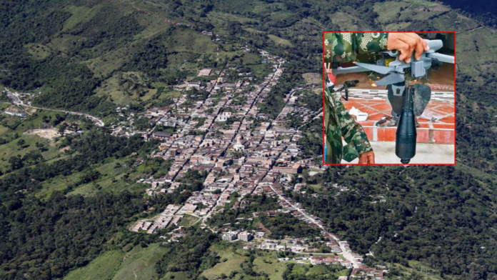 nuevo-atentado-con-dron-en-antioquia:-una-estacion-de-gasolina-en-ituango-fue-atacada-con-explosivos-por-las-disidencias-tras-no-pagar-extorsiones
