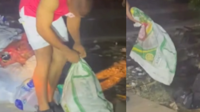 indignacion-en-barranquilla-por-perrito-que-fue-abandonado-entre-bolsas-de-basura:-‘lo-metieron-en-un-costal’