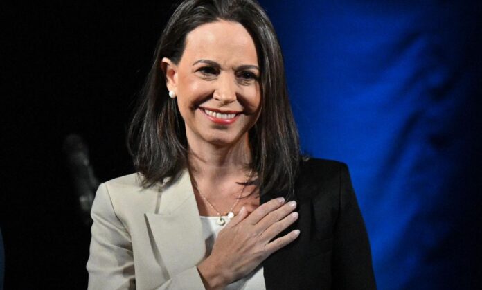 maria-corina-machado-encabeza-preferencias-electorales-en-venezuela-pese-a-estar-fuera-del-pais