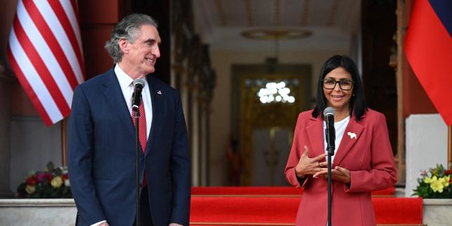 la-presidenta-venezuelienne-recuerda-a-donald-trump-por-su-«disposicion-apuntable»-al-conjunto-laboral