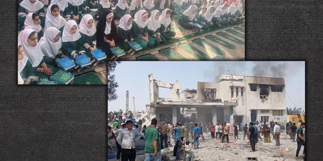 bombardeo-de-una-escuela-en-iran:-la-encuesta-del-«mundo»-atestigua-la-presencia-de-muchas-victimas-civiles,-no-de-ninos