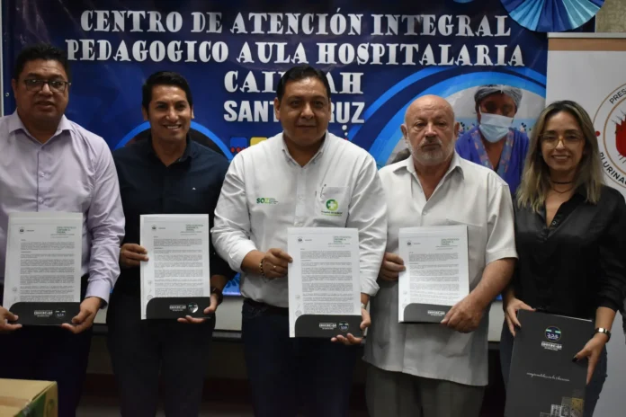 convenio-permitira-habilitar-aulas-hospitalarias-en-santa-cruz