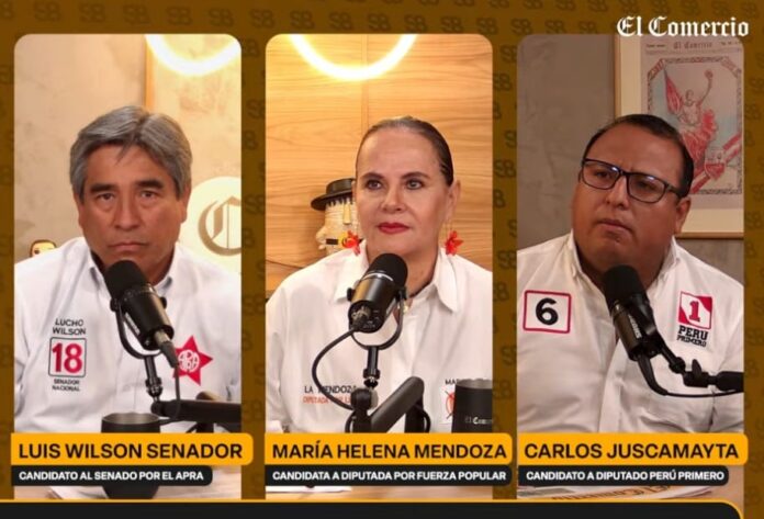 luis-wilson,-maria-helena-mendoza-y-carlos-juscamayta-debaten-propuestas-en-salud,-seguridad-y-empleo-juvenil-en-s8