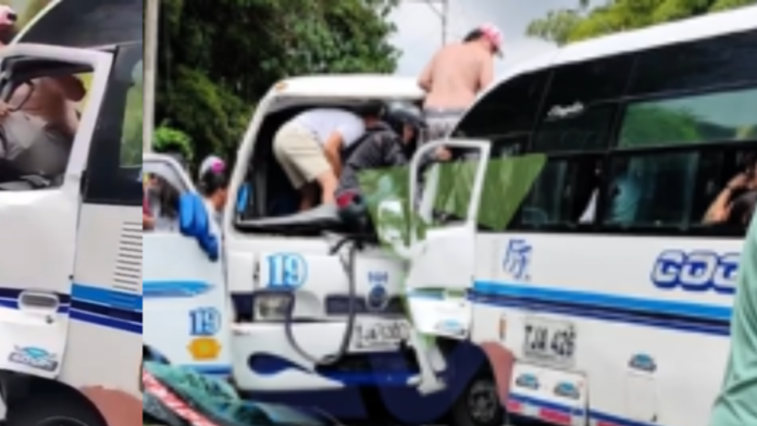 choque-entre-dos-busetas-intermunicipales-deja-27-personas-heridas-en-circasia,-quindio
