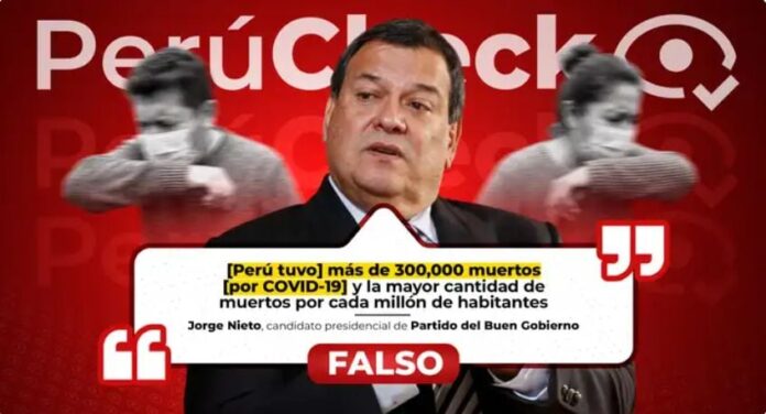 perucheck:-no-fueron-300.000-los-muertos-que-dejo-la-pandemia-del-covid-19,-como-dijo-el-candidato-presidencial-jorge-nieto