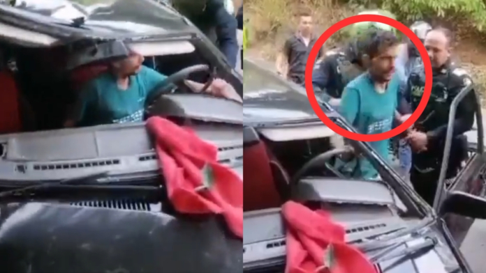 hombre-intento-robar-un-vehiculo-y-en-medio-de-su-huida-termino-causando-un-fuerte-choque-en-el-norte-de-bucaramanga:-esto-se-sabe-de-su-captura.
