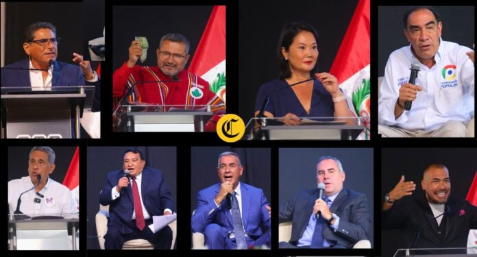 entre-shocks,-cadenas-perpetuas-y-portatiles:-mas-de-20-candidatos-presidenciales-expusieron-sus-propuestas-en-foro-electoral