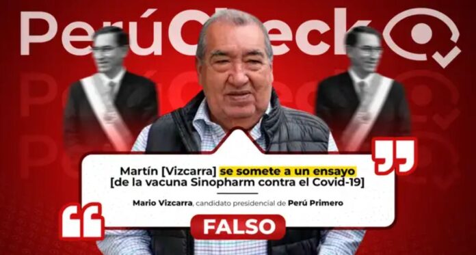 perucheck:-martin-vizcarra-no-fue-parte-del-ensayo-clinico-de-las-vacunas-sinopharm,-como-indico-el-candidato-mario-vizcarra