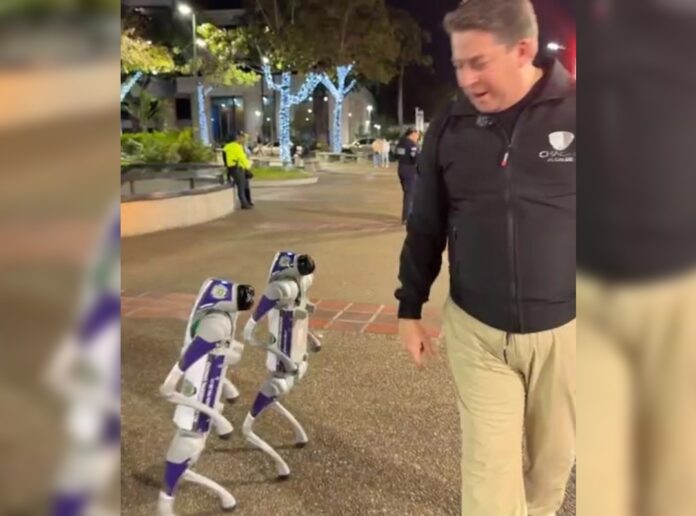 chacao-implementa-patrullaje-con-perros-roboticos:-es-el-primer-municipio-de-latinoamerica-con-esta-tecnologia