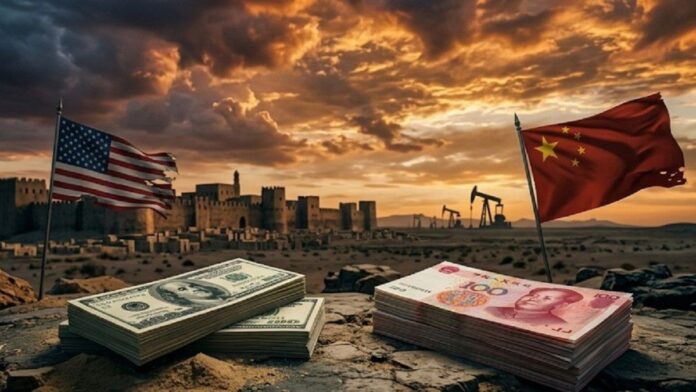 medio-oriente-en-guerra:-se-intensifica-la-disputa-entre-el-dolar-y-el-yuan-por-el-control-del-comercio-petrolero
