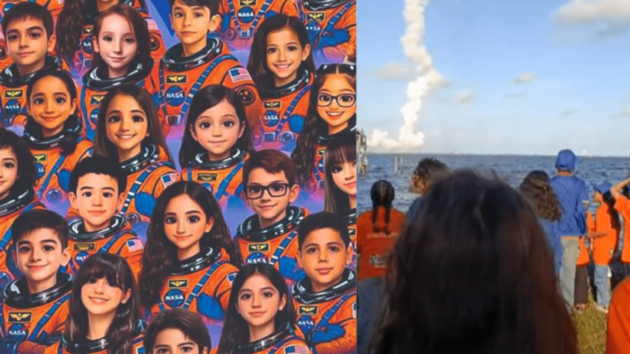 el-sueno-cumplido-de-26-ninos-paisas-de-ver-el-despegue-de-artemis-ii-desde-estados-unidos:-‘¡estoy-feliz-y-aunque-soy-chiquito-quiero-ir-a-la-luna!’