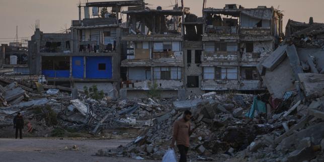 gaza:-sept-morts-dans-de-nouvelles-frappes-israeliennes,-selon-la-defense-civile