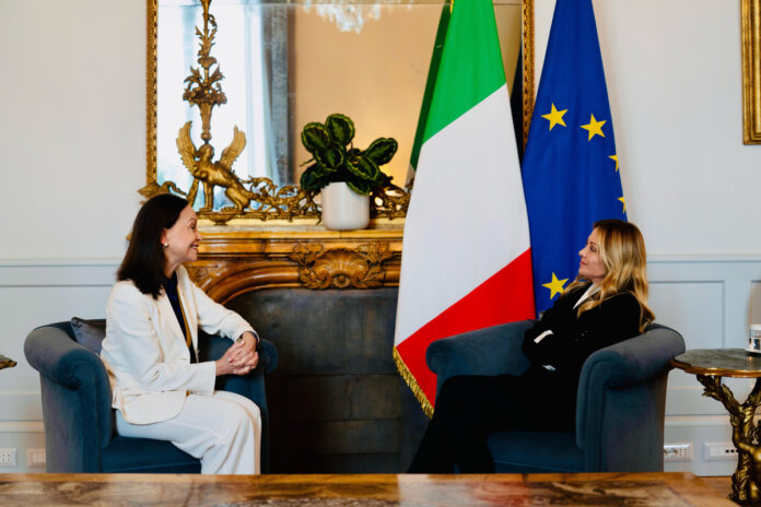 giorgia-meloni-se-reunio-con-maria-corina-machado-en-roma