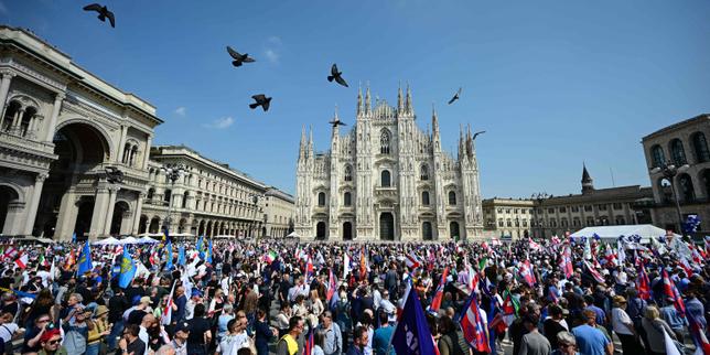 en-milan,-el-extremo-derecho-europeo-es-retrouvee-samedi,-entre-changement-d’ere-et-fondamentaux-identitaires