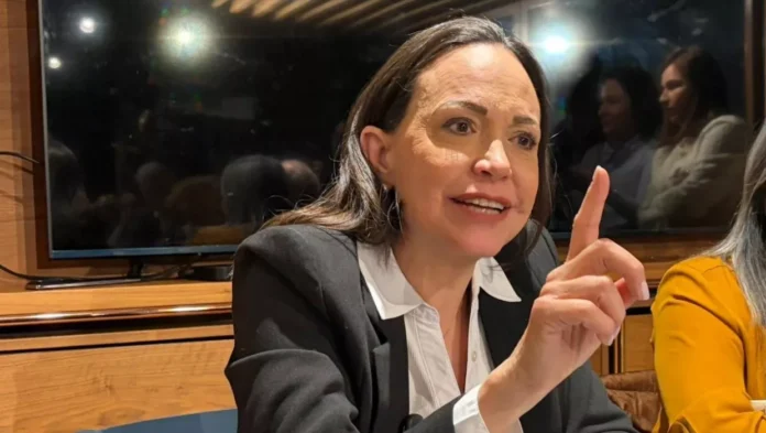 ¿que-dijo-maria-corina-machado-sobre-los-insultos-a-delcy-rodriguez-en-madrid?