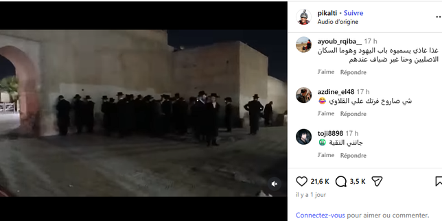 une-priere-improvisee-de-pelerins-juifs-a-marrakech-met-les-reseaux-sociaux-marocains-en-ebullition