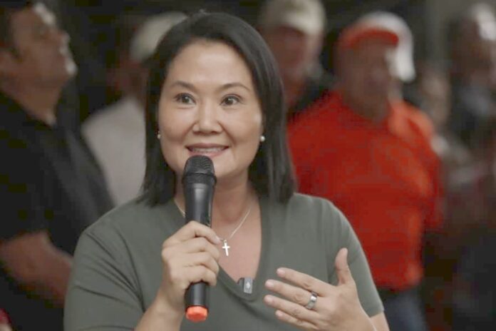keiko-fujimori:-“descarto-tajantemente-que-el-ministro-de-defensa-sea-una-cuota-de-fuerza-popular”