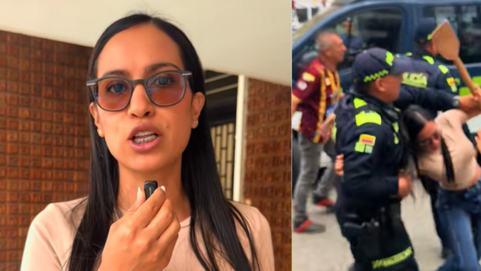 duena-de-restaurante-interrumpe-entrevista-para-enfrentarse-con-un-cucharon-de-palo-a-ladron-que-robo-su-portatil-en-ibague