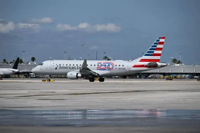 el-vuelo-3599-de-american-airlines-caracas-aterriza-despues-de-siete-anos-de-suspension