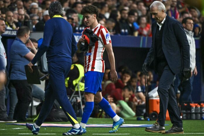 julian-alvarez-se-ejercita-con-el-atletico-y-apunta-a-la-vuelta-contra-el-arsenal