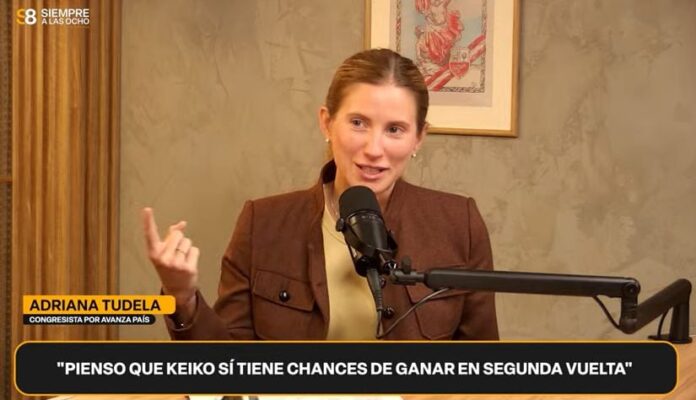 adriana-tudela:-“los-partidos-de-derecha-y-centro-derecha-democraticos-deberiamos-respaldar-la-candidatura-de-keiko-fujimori”