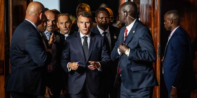 en-nairobi,-la-operacion-de-seduccion-de-emmanuel-macron