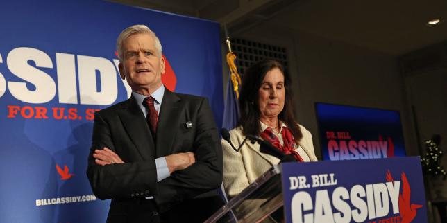 estados-unidos:-el-republicano-bill-cassidy,-adversario-de-donald-trump,-battu-lors-de-la-primaire-senatoriale-en-louisiane